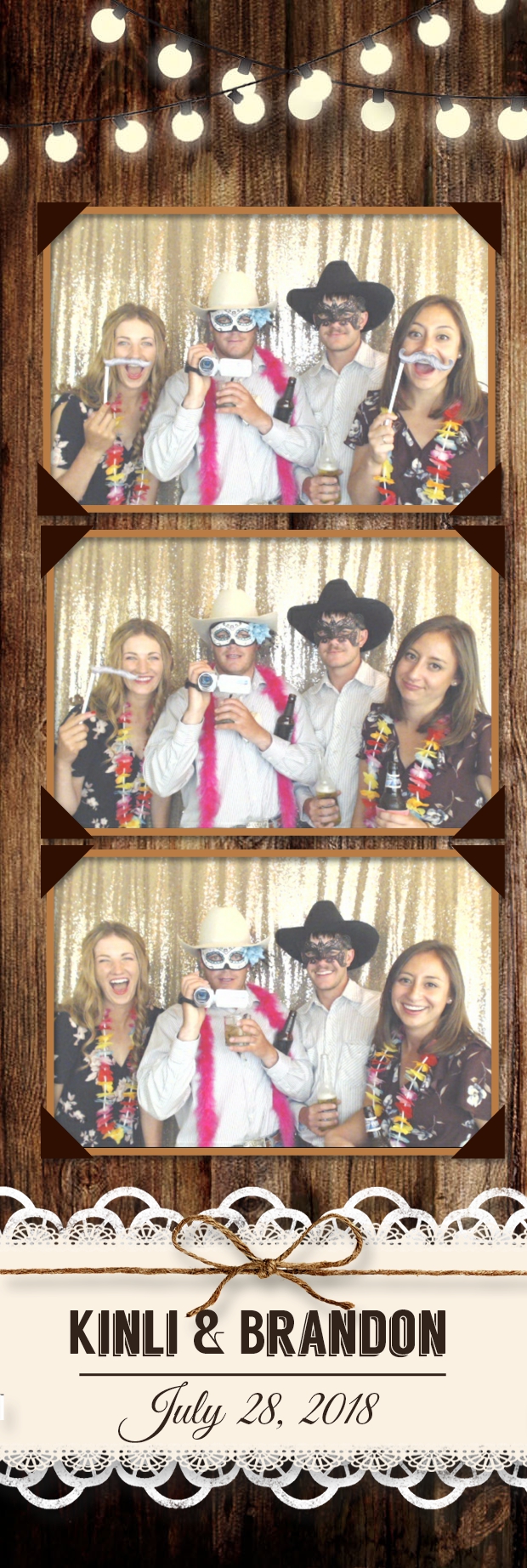 Kinli and Brandon's Wedding | View more photos from the event at gallery.photoboothbillings.com/u/PhotoBoothBillings/Kinli-and-Brandons-Wedding